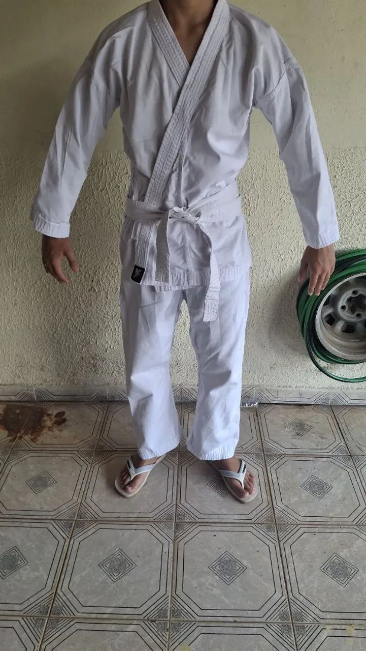 Kimono Yamarashi Branco A0  - Foto 5