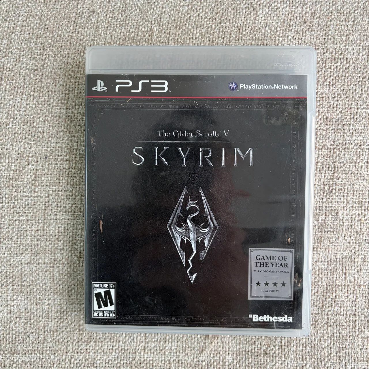 The Elder Scrolls V Skyrim PS3 - Completo - Excelente