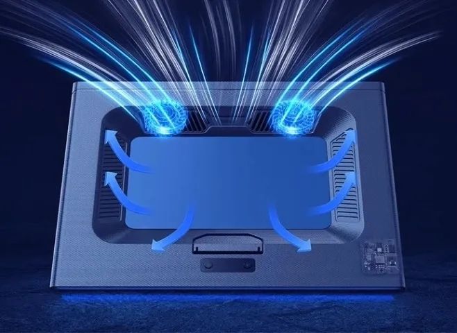 Base/suporte ventilada RGB Baseus para Notebook Gamer