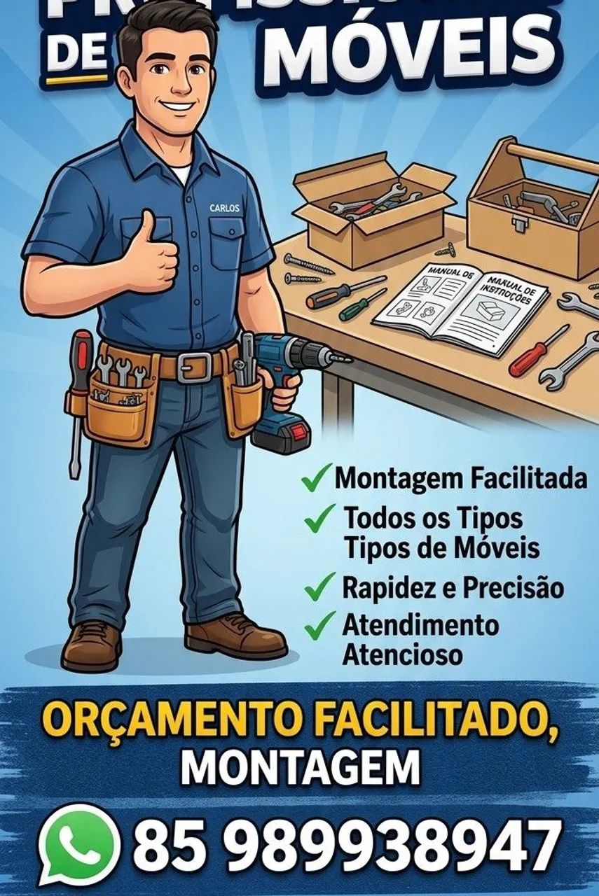 Montador de móveis - Orçamento facilitado 