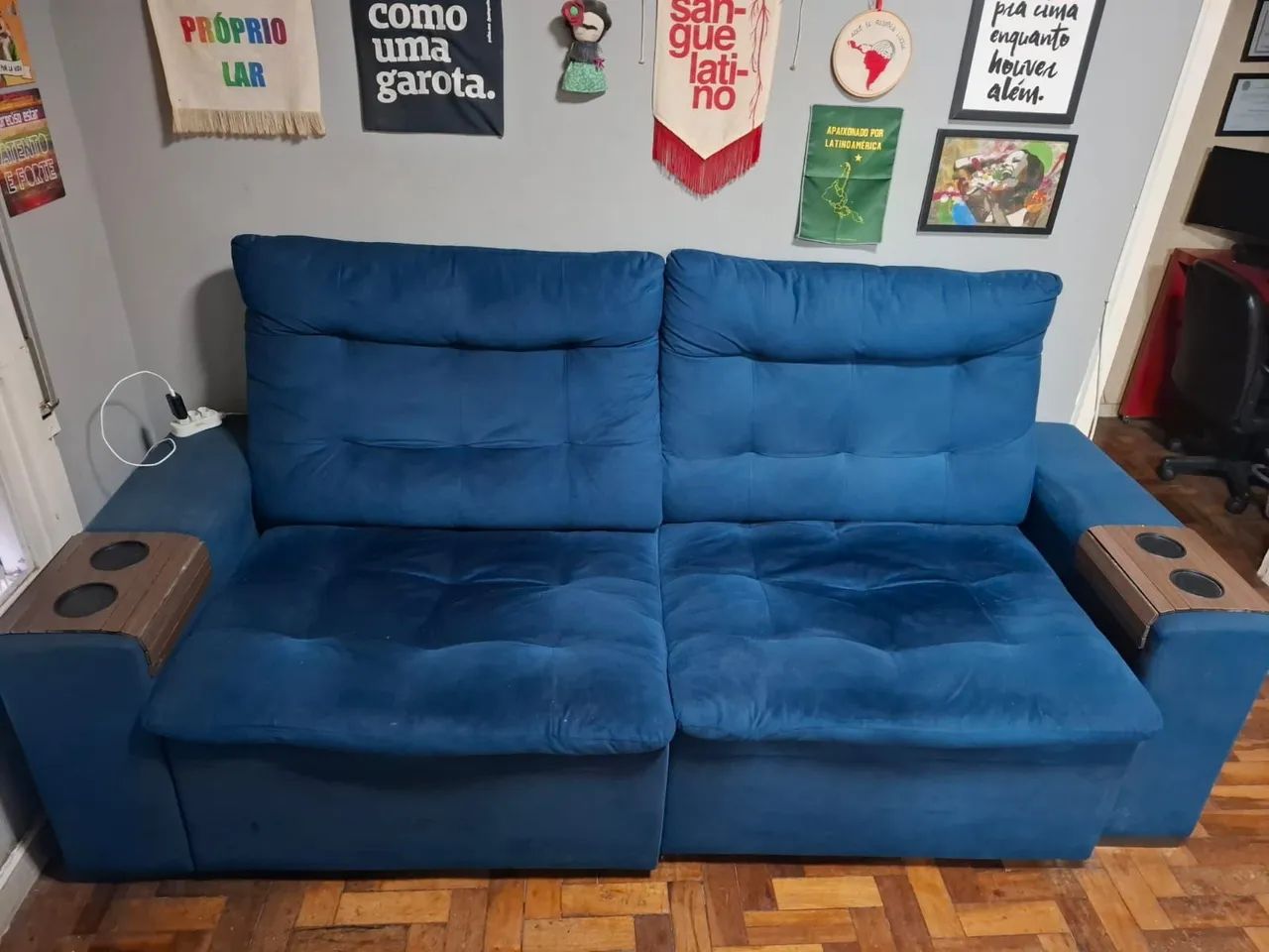 Sofá 3 lugares retrátil  - Foto 5