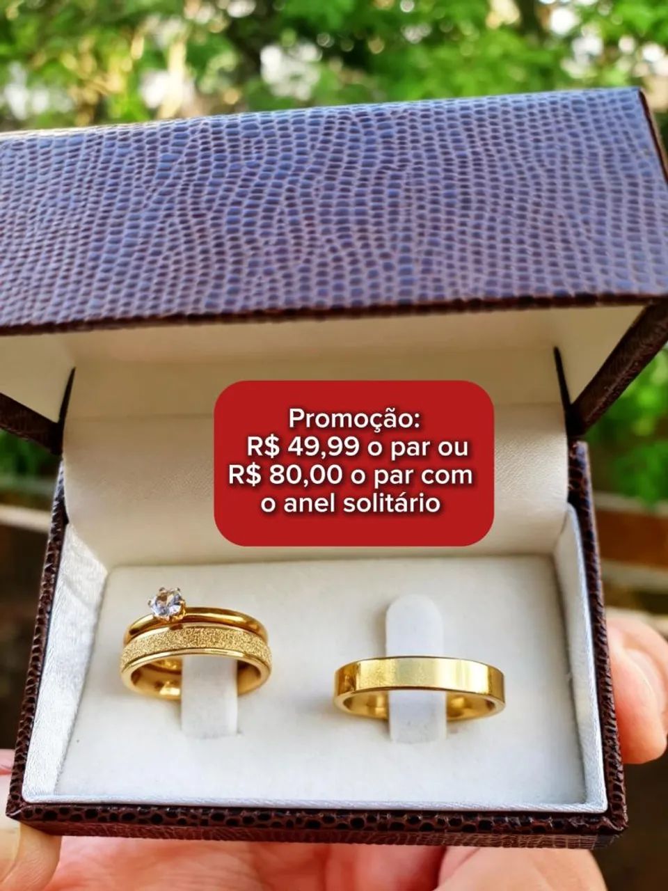 Novidade de Alianças Para Namoro ou Casamento  - Foto 3