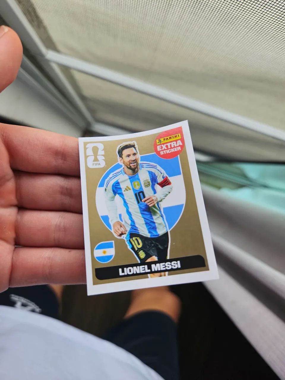 Messi gold extra stiker - Foto 2