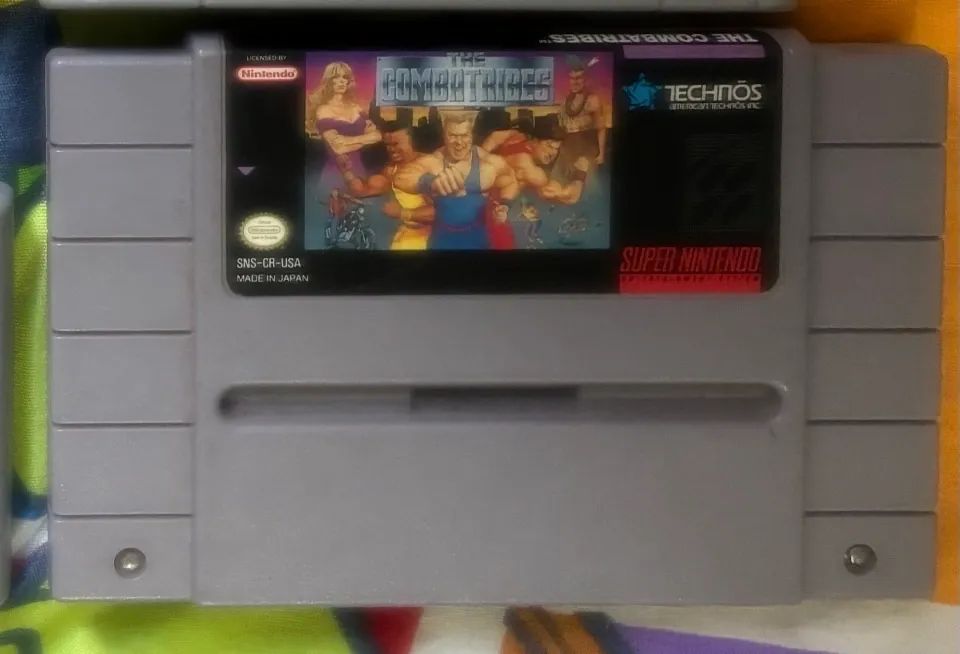 Combatrides - SNES original , perfeito estado. 