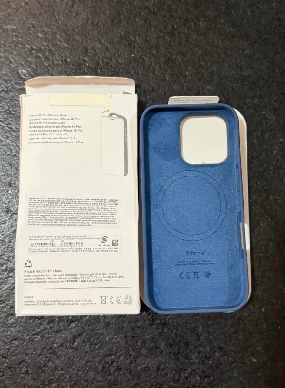 Capa iPhone 16 Pro Original Apple  - Foto 2