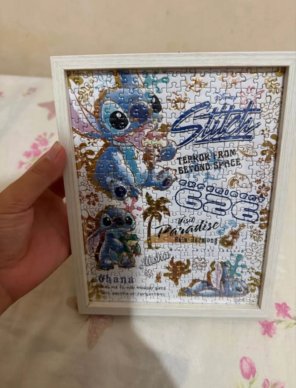 Kit 2 Quebra Cabeça Stitch Tenyo Original - Foto 3