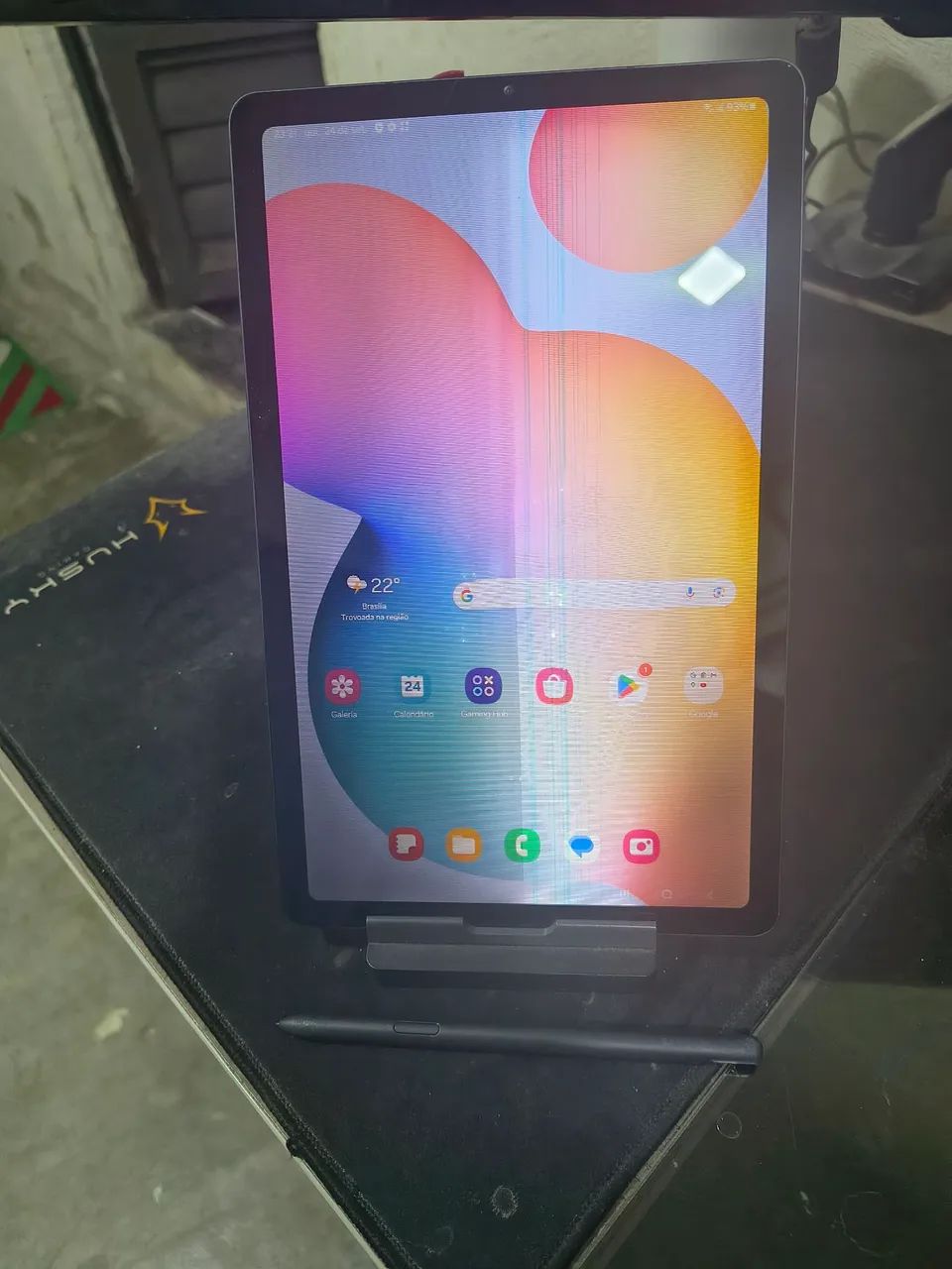 Galaxy Tab S6 lite 128gb 4G com Defeito - Foto 3