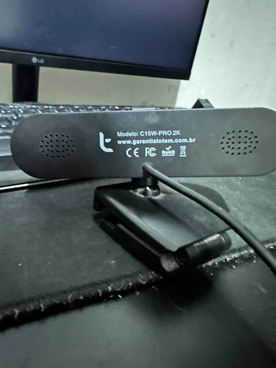 Webcam Totem C15W Pro 2K Full HD Auto Focus USB - Foto 3