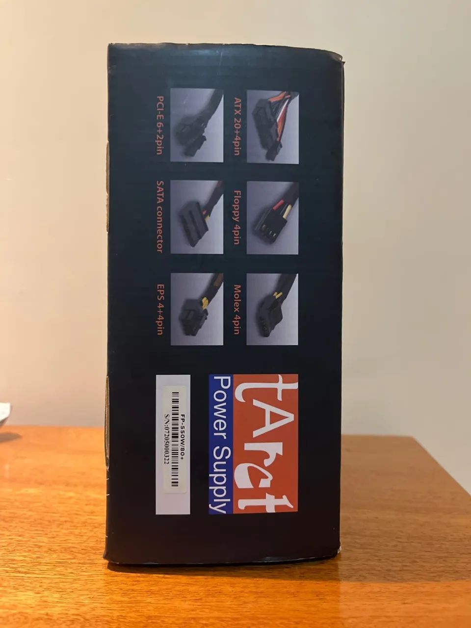 Fonte Tarct 550w, 80 PLUS  - Foto 3