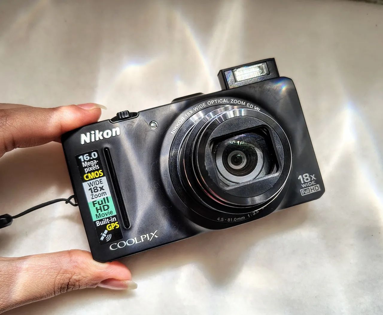 Nikon Coolpix s9300 na caixa - Câmeras e Filmadoras - Conjunto