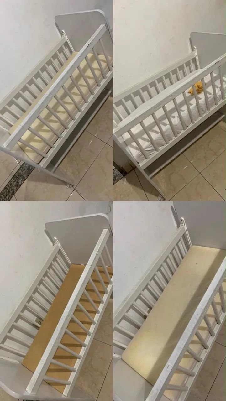Mini berço/ Vai com colchão 