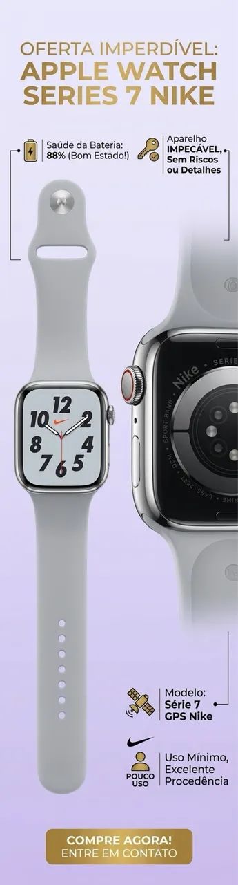 Apple Watch série 7 Nike