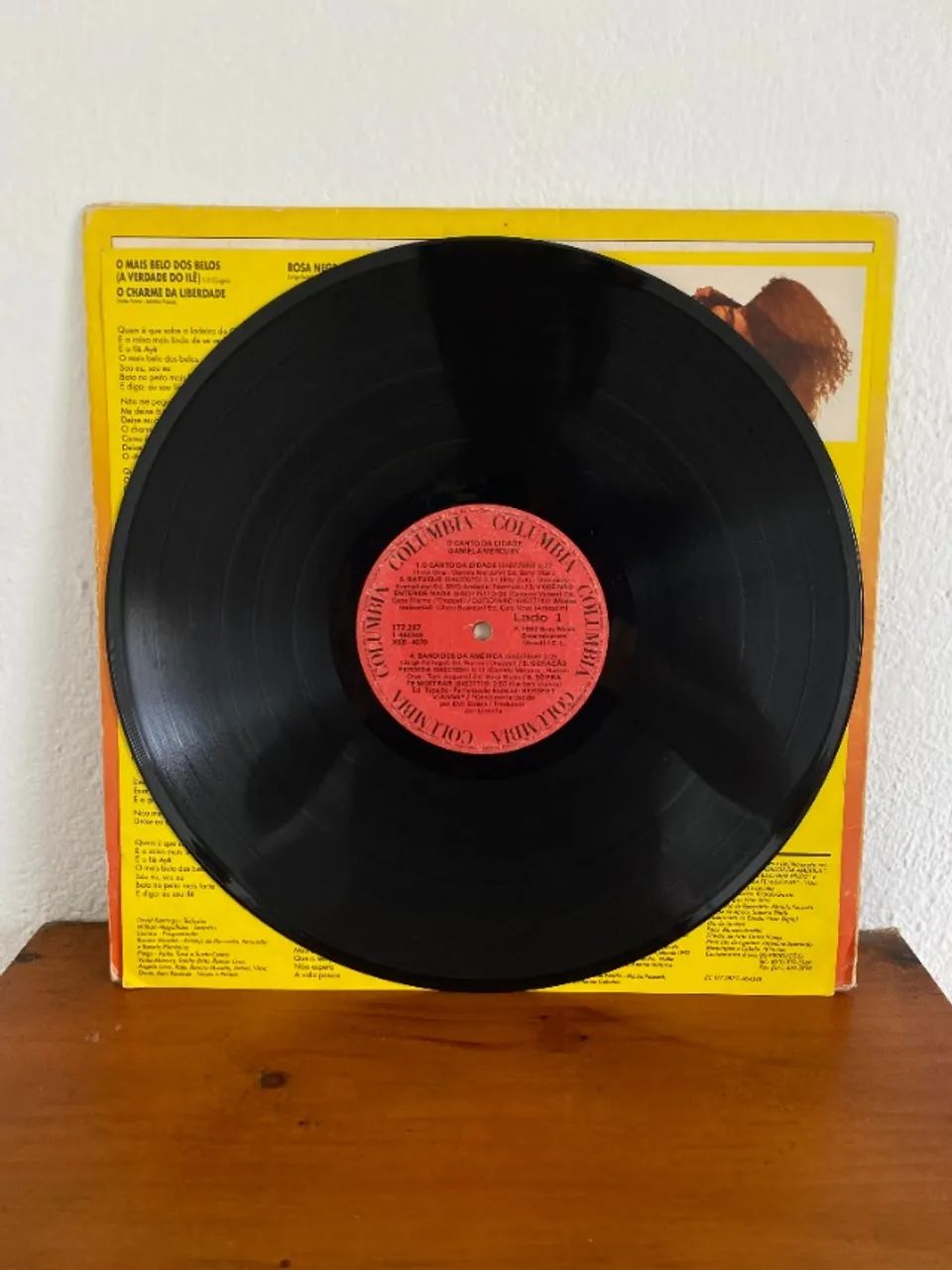 LP Vinil Daniela Mercury - O Canto da Cidade (1992) - Foto 3
