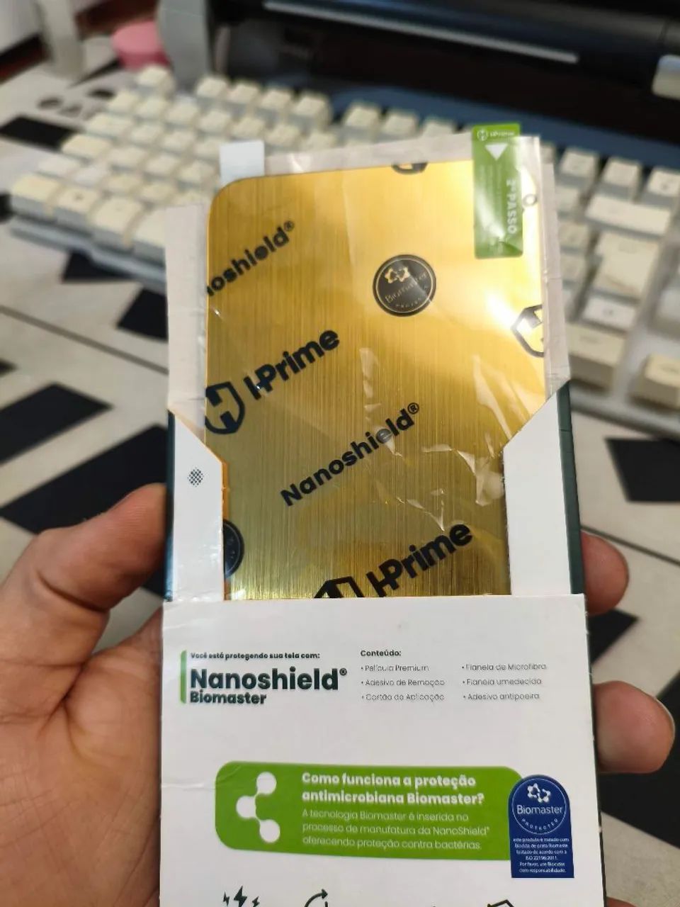 Película hprime nanoshield iphone 15 pro max - Foto 3