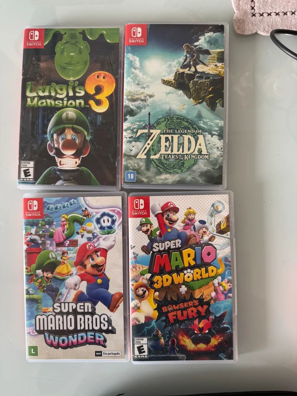 Nintendo Switch V1 + 4 jogos - Foto 2