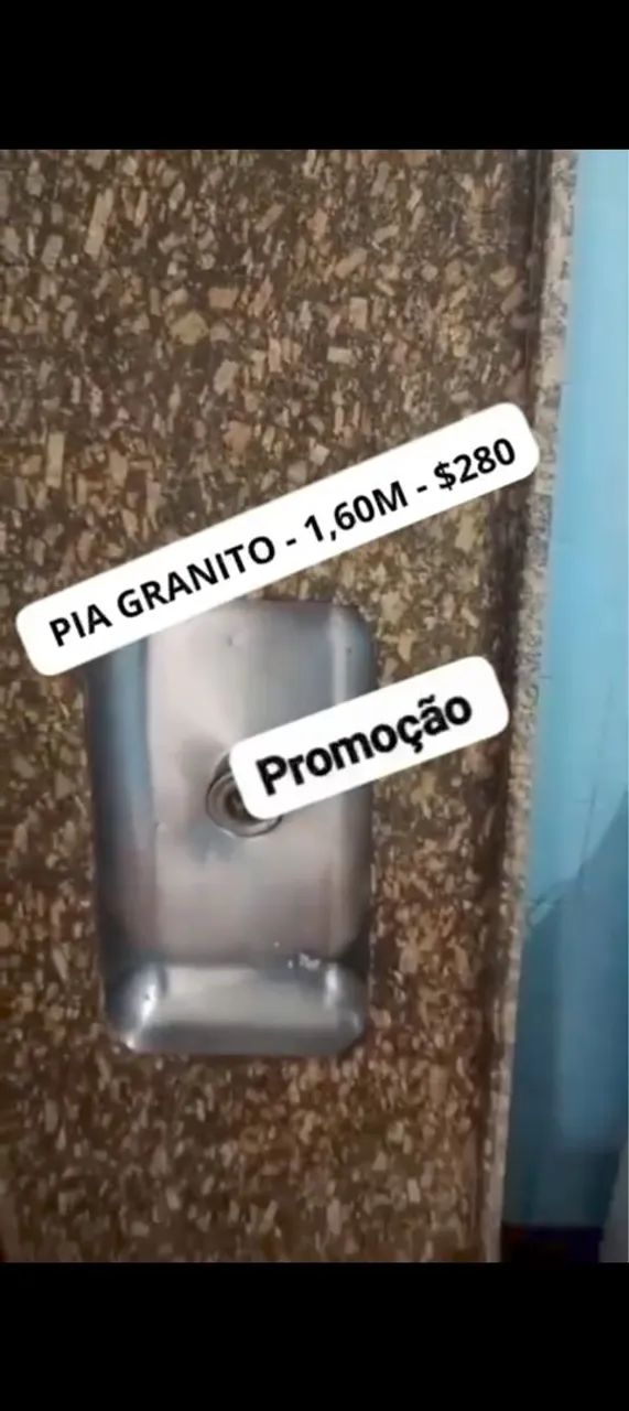 Pia de granito 1,60m - Foto 5