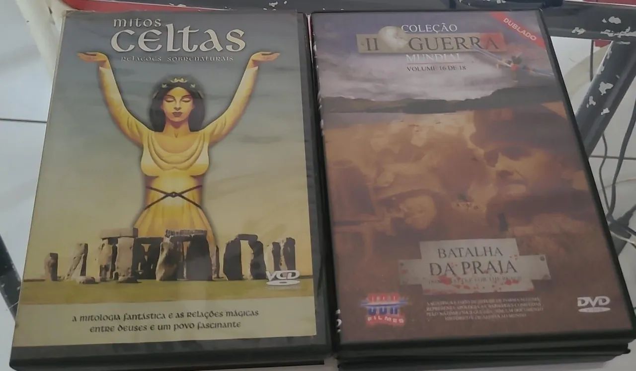 COLEÇÃO DVDS DOCUMENTÁRIOS DIVERSOS  - 10 DVDS - Foto 4