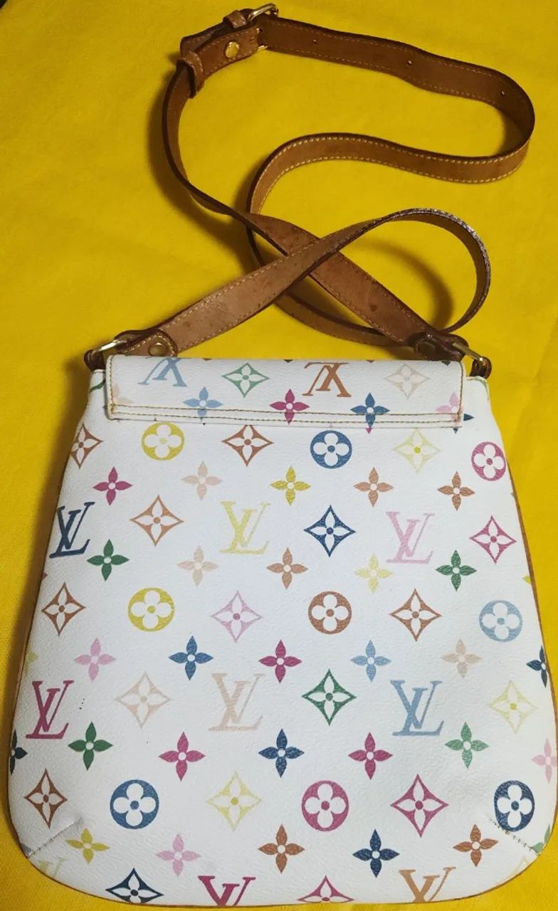 Bolsa Louis Vuitton Monogram Multicolore Branca - Foto 2