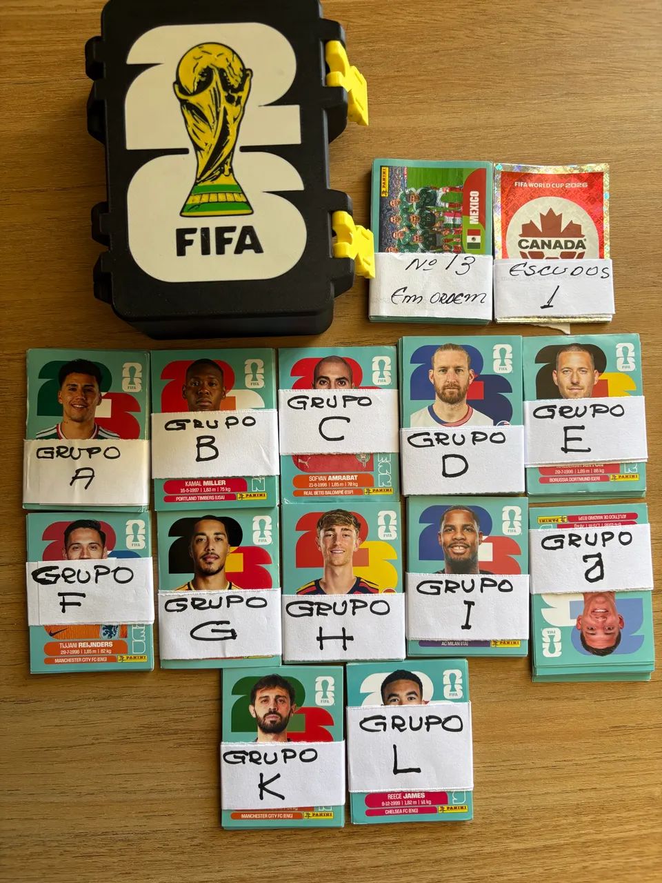 Figurinhas avulsas Copa 2026