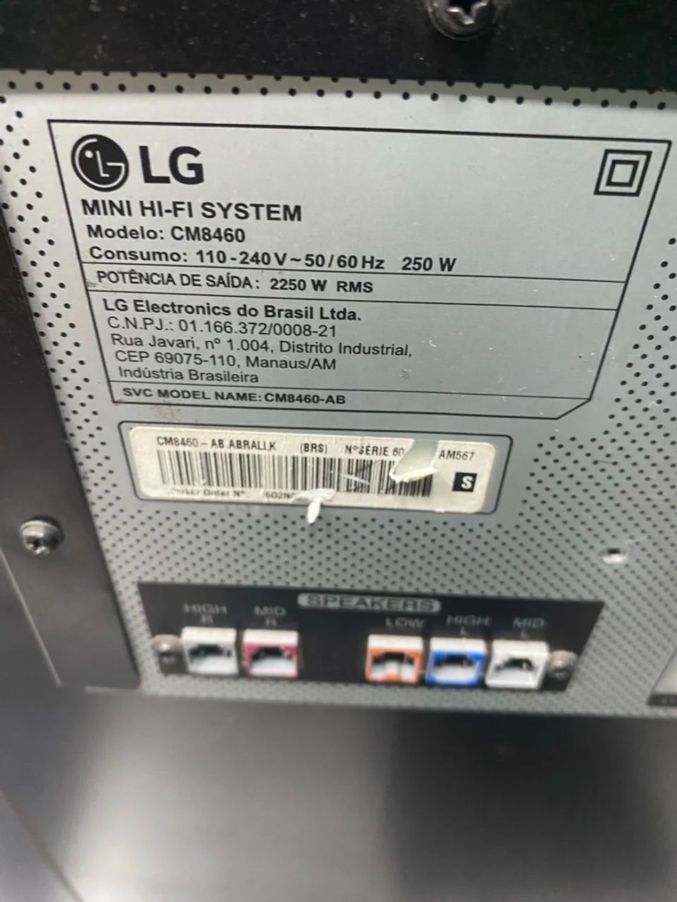 Vendo som LG funcionando perfeitamente  - Foto 2