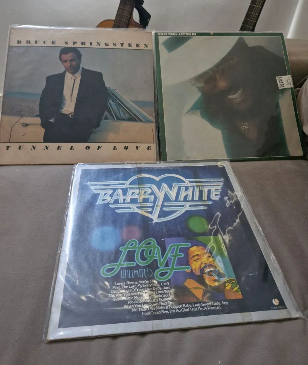 Vinil Bruce Springsteen Barry White Billy Paul 