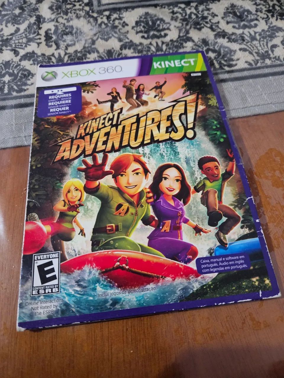 Jogo Kinect Adventures para Xbox 360 kinect