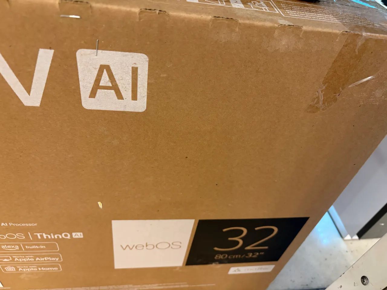 Tv 32 LG smart nova na caixa