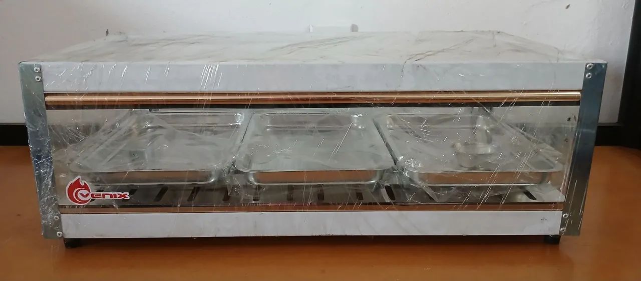 Estufa 3 bandeijas quadrada