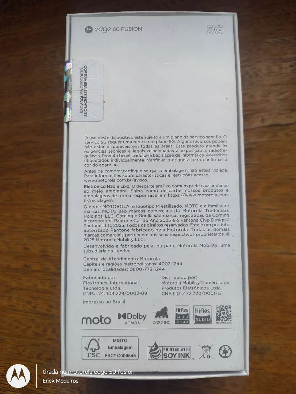 Motorola Edge 60 Fusion 256GB Rosa - Foto 5