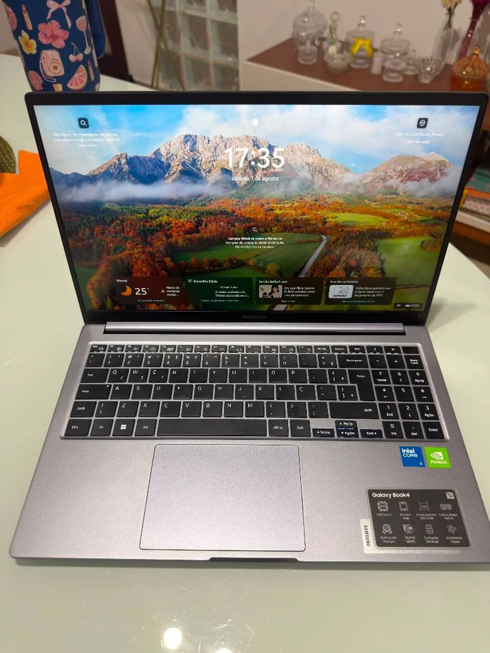 Notebook top