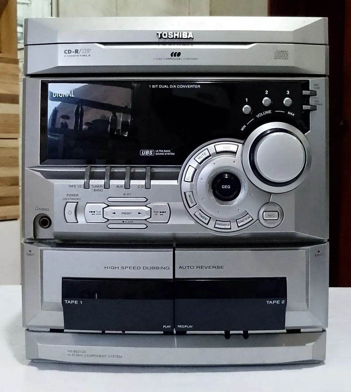 Micro System TOSHIBA MS 6531 CD - Foto 2