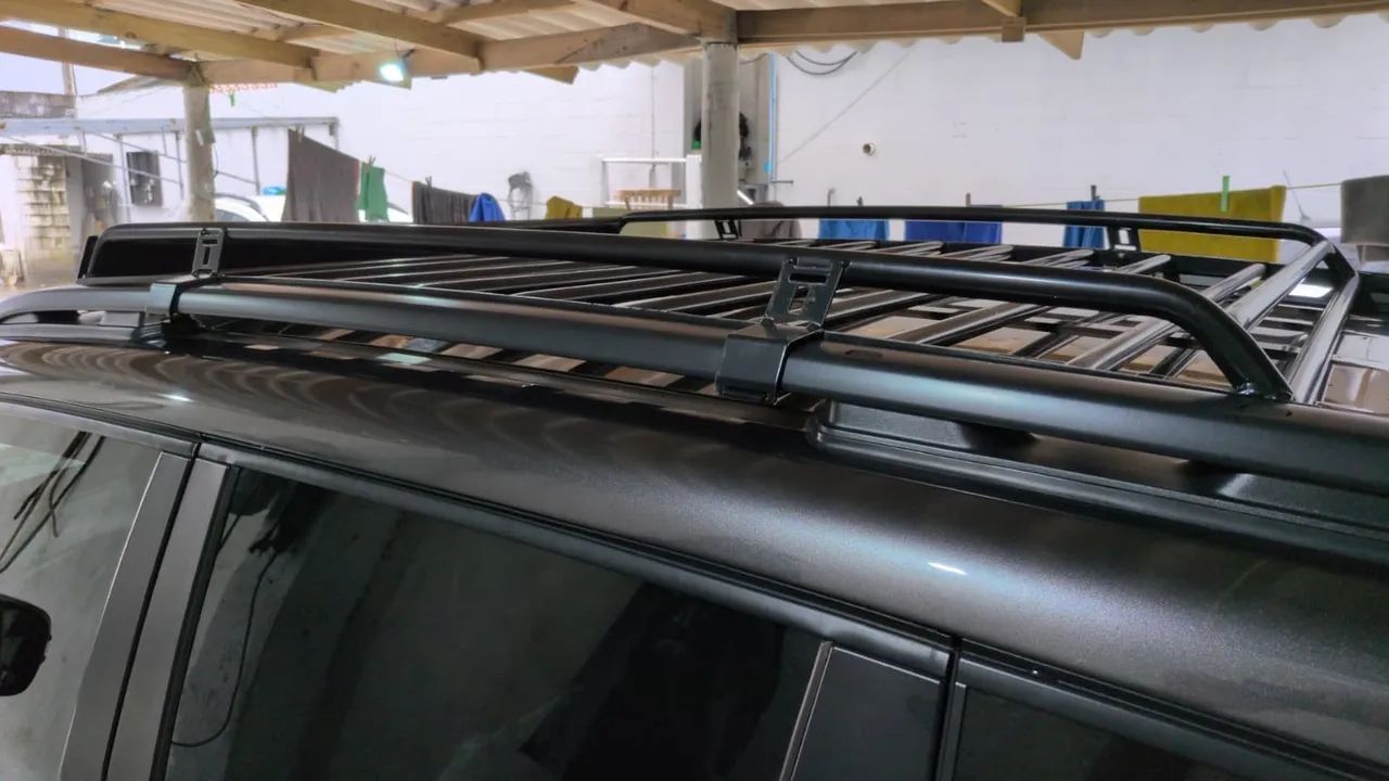 Rack de teto para carro - ótimo estado - Foto 5