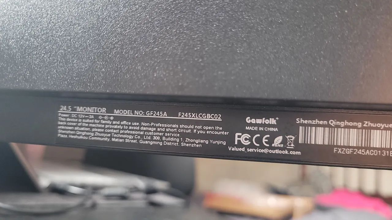 Monitor Gawfolk 24,5 polegadas - Foto 3