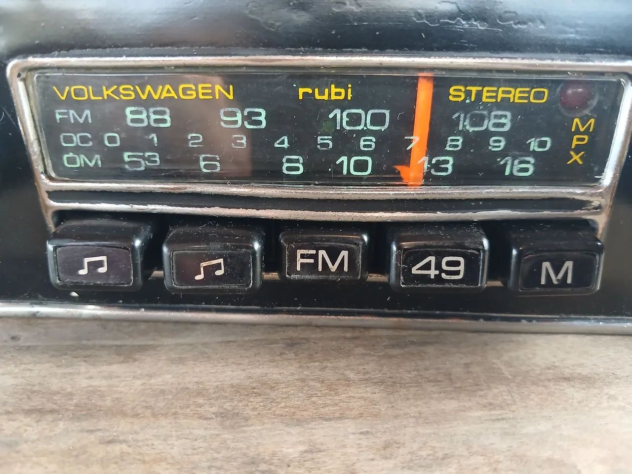 Rádio volkswagen fusca TL Brasília  - Foto 3