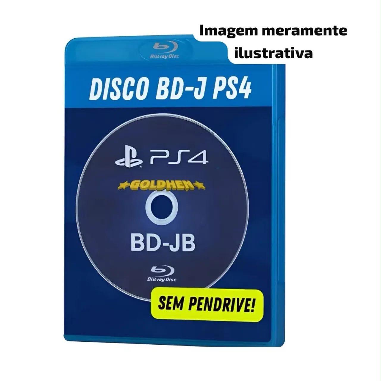 Bdj Ps4 9.0 até 12.52 Disco Blu Ray 