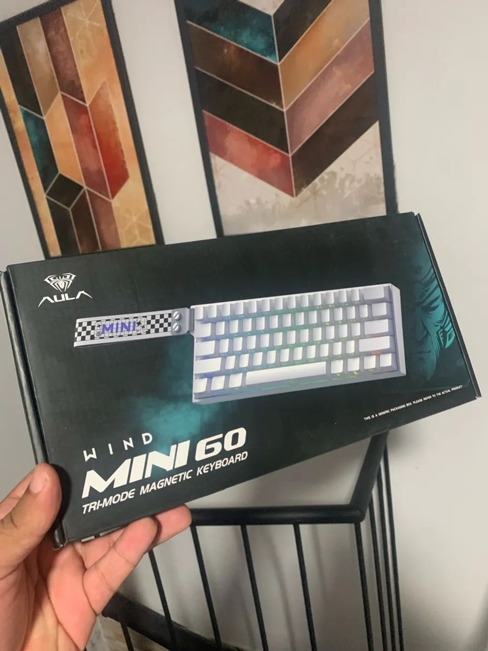 Teclado Magnético Aula Mini 60 Trimode