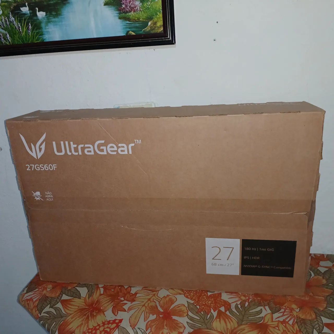 Monitor Gamer LG UltraGear 27 Polegadas 180hz  - Foto 4