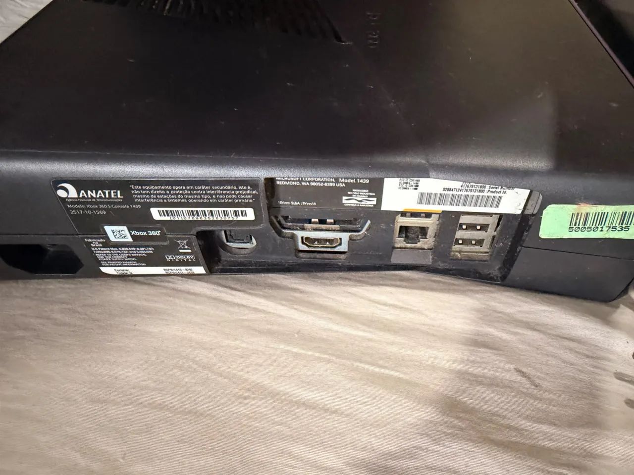 Xbox 360 Slim Original - Travado - Foto 3