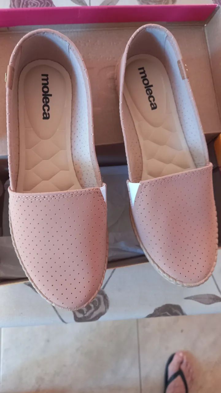 Sapatos Moleca 2 Par n/38 novo - Foto 3