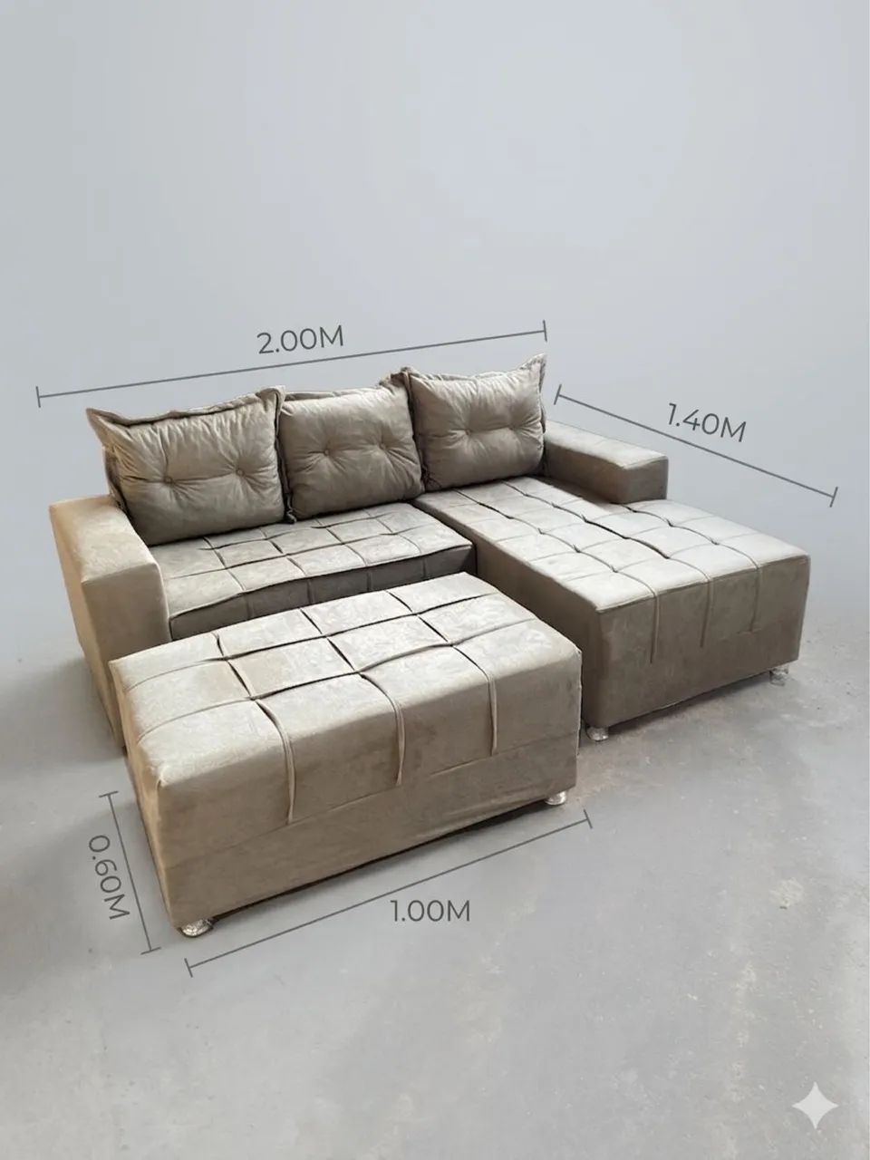 PROMOÇÃO COM PUF GRANDE ---- 850 