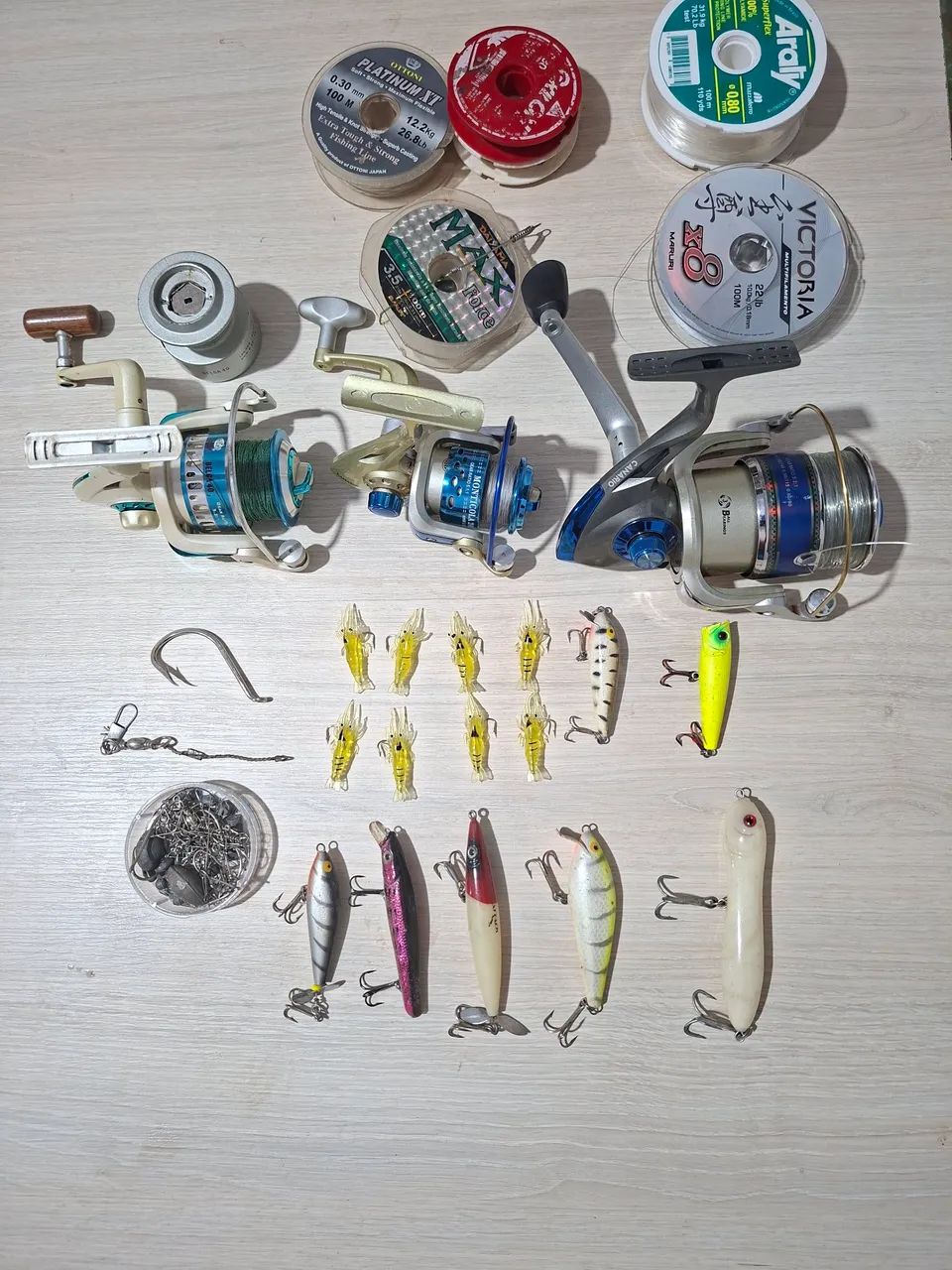 Tralha  de pesca 