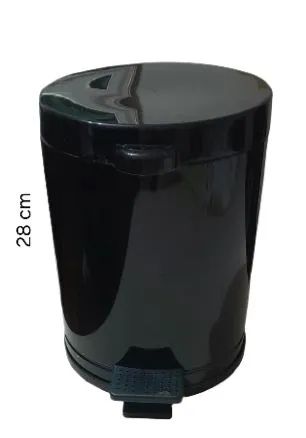 Lixeira pedal 5L (Ganhe um lindo protetor de ralo) - Foto 3