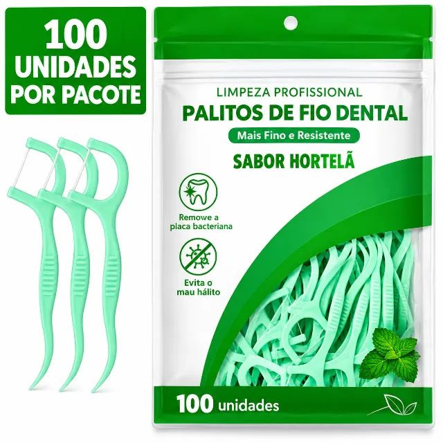 Fio dental com Haste - Foto 3