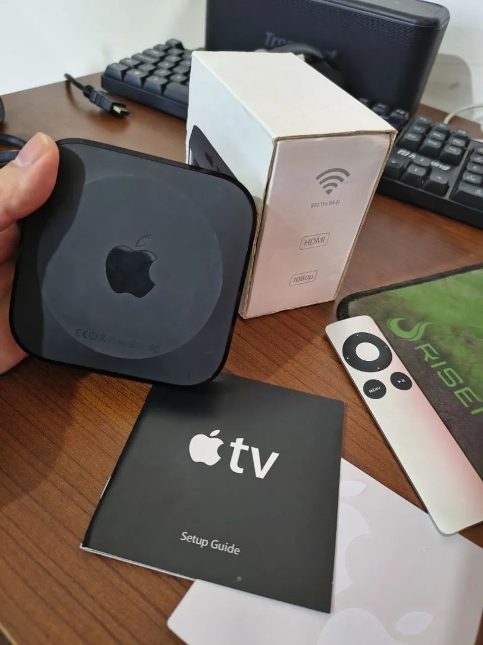 Apple TV 3ª Geração Original Completa na Caixa - A1469 - Foto 4