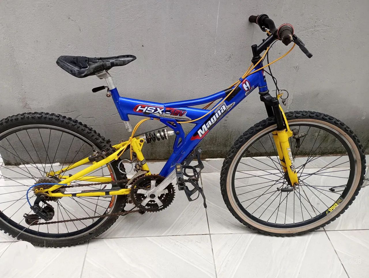 BICICLETA SUSPENSÃO DUPLA