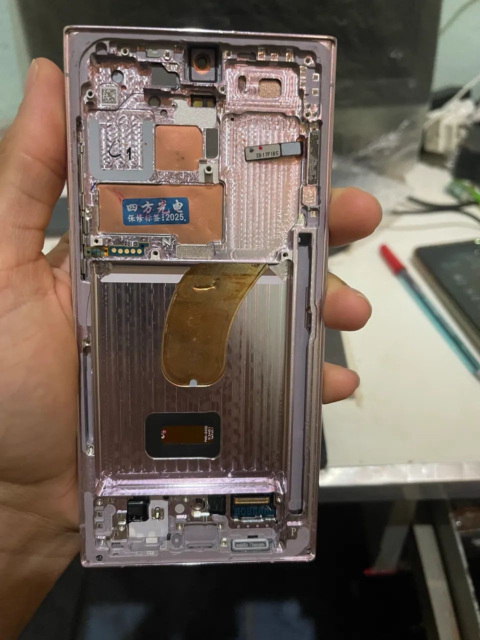 Tela Samsung S23 ultra original sem detalhes  - Foto 3