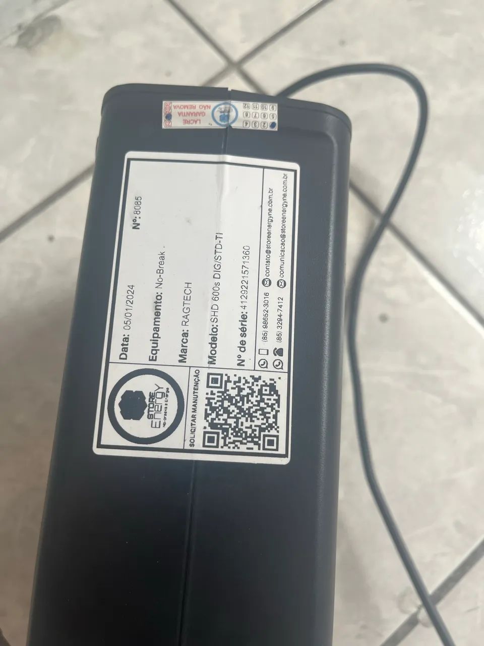 Nobreak Ragtech SHD 600s Bivolt (Ideal para PC e Router) - Foto 4