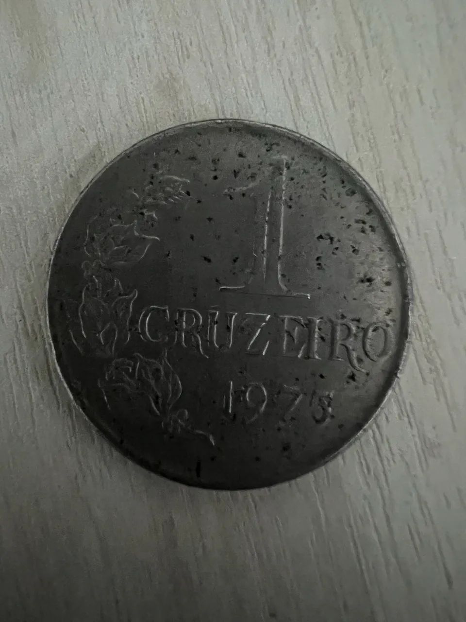 Moeda 1 Cruzeiro 1975  - Foto 4