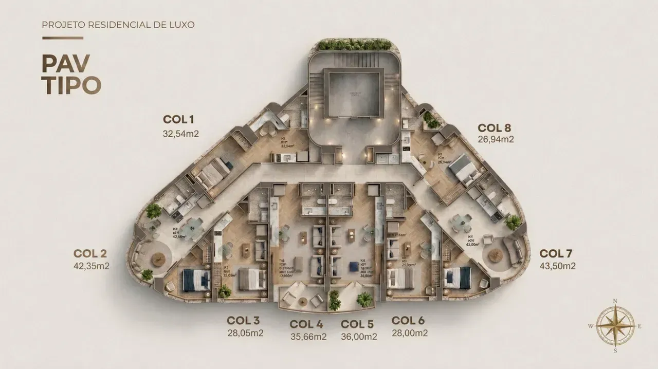 PLANTA 23m²