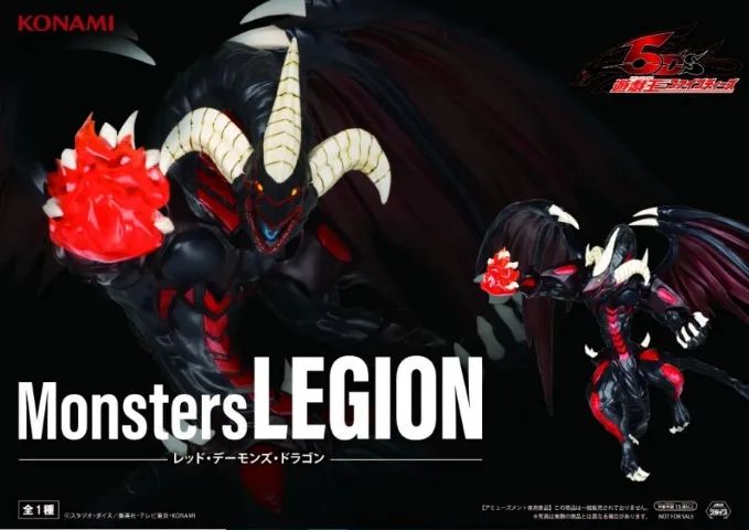 Monsters LEGION - Dragão do Demônio Vermelho - Hobbies e coleções